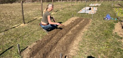 Luchtfoto vanaf de achtertuin